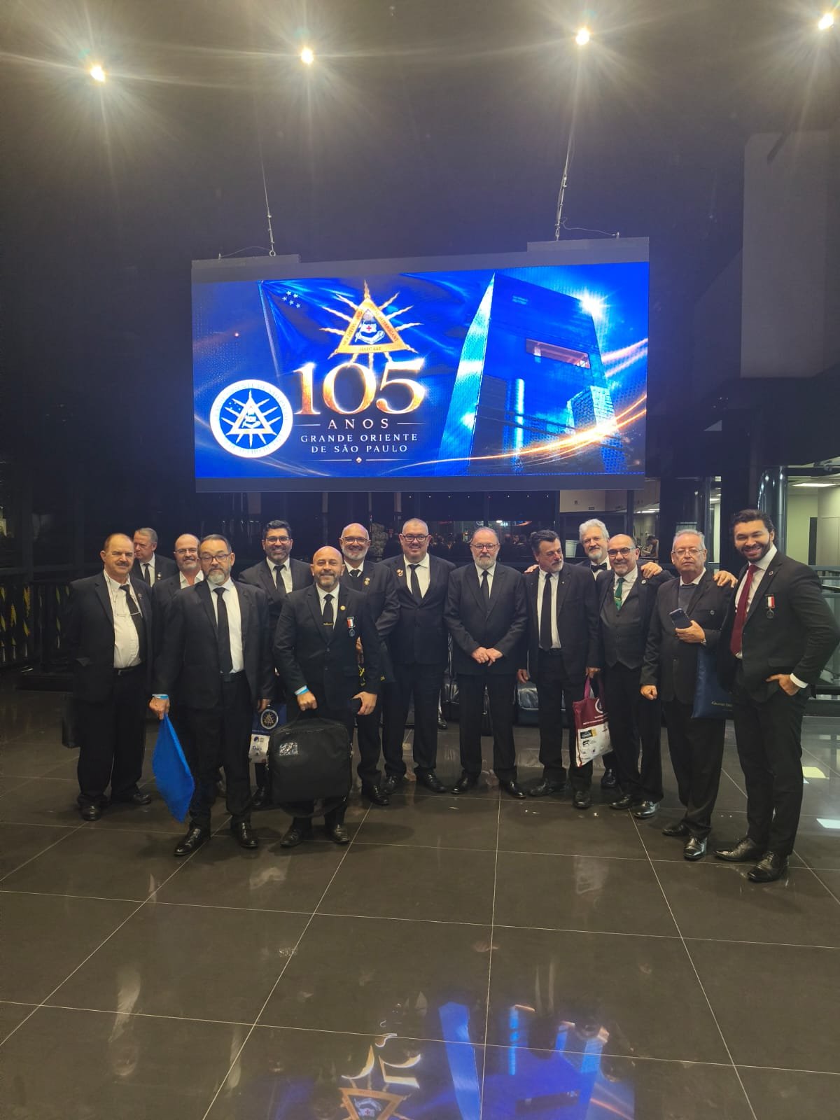 Irmão Élcio no 105 anos do GOSP